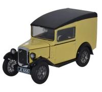 Oxford ASV001 Austin Seven RN Van Primrose 1/43 Scala=00 Gauge T48 Post