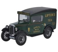 Oxford ASV003 Austin Seven RN Van Liptons Tea 1/43 Scala=00 Gauge T48 Post