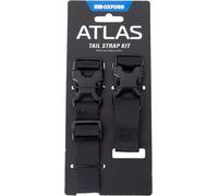 Oxford Atlas Advanced Tail Straps, kit di cinghie male Nero