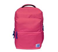 Oxford B-Out, zaino scuola unisex, 30 l, 42 cm, tasca imbottita per laptop, scomparto isotermico, poliestere riciclato RPET, colore anguria, Rosa, 42x30x15cm, Casual