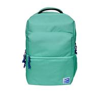 Oxford B-Ready, Zaino scolastico unisex, 18 l, 42 m, tasca imbottita per laptop, poliestere riciclato RPET, Verde, 42x30x15cm, Casual