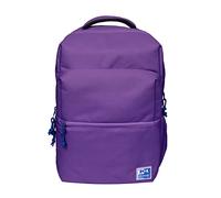 Oxford B-Ready, Zaino scolastico unisex, 18 l, 42 m, tasca imbottita per laptop, poliestere riciclato RPET, Viola, 42x30x15cm, Casual