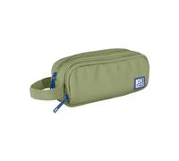 Oxford B-Smart, Astuccio scolastico 3 scomparti, gomma elastica, materiale riciclato RPET, colore verde Safari