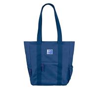 Oxford B-Trendy, borsa tote a spalla o tracolla, 34 cm, tasca imbottita per laptop, poliestere riciclato RPET, colore blu navy, Blu navy, 34x31x12cm, Casual