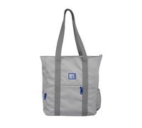 Oxford B-Trendy, borsa a tracolla da 38 cm, tasca imbottita per laptop, poliestere riciclato RPET, colore grigio, grigio, Taglia unica, Minimal