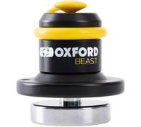 Oxford Beast Lock LK121 | Immobilizzatore per freno a disco anteriore per moto, ad alta sicurezza, nero/giallo, taglia unica