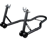 Oxford Big Black Biker Rear Stand Support Argento