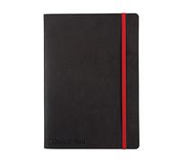 Oxford Black n' Red Diario nero n' rosso A5 copertina morbida, a righe con pagine numerate