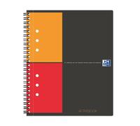 Oxford blocco college 100102880 Grigio, Arancione, Rosso DIN A5+ quadretti