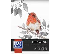 Oxford Blocco da disegno A4 25 fogli da 200 g accorciato