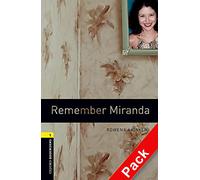 Remember Miranda – Oxford Bookworms Library Level 1 – Confezione CD audio – Oxford University Press