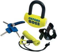 Oxford Boss 12,7mm Blocco disco, giallo per maschi