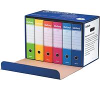 OXFORD BOX Confezione Da 6 Registratori Con Custodia G85, Meccanismo a Leva N.1,