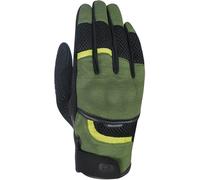 Oxford Brisbane Air Guanti da moto, Verde/Nero, Taglia 3XL