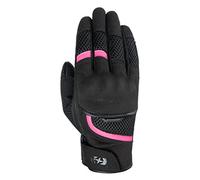 Guanti da moto da donna Oxford Brisbane nero-rosa XS