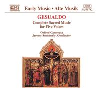Oxford Camerata Complete Sacred Music for Five Voices (Oxford Camerata) (CD)