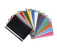 Oxford Cartellina A4 in plastica, colori assortiti, 14 colori, 14 pezzi