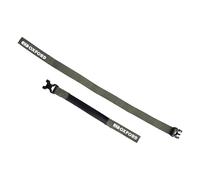 Oxford Rider Equipment Cinghie per bagagli Atlas B-Clip 2 pezzi 17 mm x 2 m Grigio