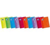 Oxford Classic - Pack di 10 libretas puntatura con copertina morbida, A5 +