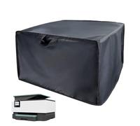 Oxford Cloth Printer Cover, Printing Dust Shelter, Waterproof Printer Cover, (Black) Water Proof Electronic Equipment Case Protector for Indoor Study Room