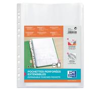 Oxford Copertura Multiproforata Plastica A4 10