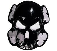 Oxford Skull Cursori del ginocchio, nero per maschi