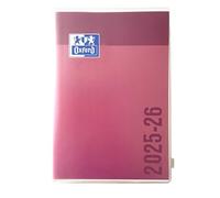 Oxford Creation Zip Agenda Scolastica giornaliera 2017 - 2018 1 giorno per pagina 352 pagine 12 x 18 cm Rosa, rose