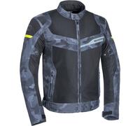 Oxford Dakar Camo, giacca tessile impermeabile 5XL male Nero/Grigio/Grigio Scuro