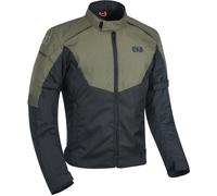 Oxford Delta Giacca tessile motociclistica, nero/verde, Taglia S