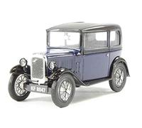 Oxford Die Cast OXFORD DIECAST 1/43 - ASS002 AUSTIN SEVEN RN SALOON LIGHT ROYAL BLUE