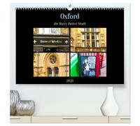 Oxford - die Harry Potter Stadt (hochwertiger Premium Wandkalender 2026 DIN A2 quer), Kunstdruck in Hochglanz: Ein Besuch in einer typischen englischen Collegestadt