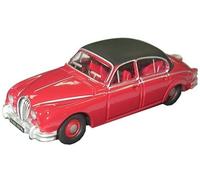 Oxford Diecast 1:76 Scala Jaguar MK2 IN Regency Rosso - Modellino Modello