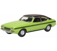 Oxford Diecast 1:76 Ford Capri Mk2 Verde Lime Modellino - 76CPR001