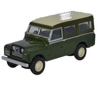 Oxford Diecast 76LAN2002 Land Rover SII Station Wagon 1:76 Veicolo 2002 Verde