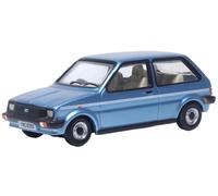 Oxford Diecast 76MET002 Austin Mini Metro Denim Blu Metallico OO Gauge