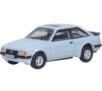 Oxford Diecast 76XR008, Ford Escort XR3i, Nimbus Grey, modello in scala OO