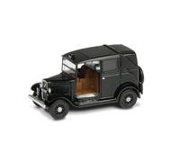 Oxford Diecast Austin Low Loader Taxi Nero 1:120 Metallo