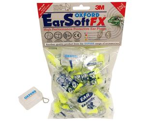 Oxford Ear Soft FX Tappi per le orecchie, giallo, Taglia unica