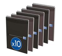 Oxford Essentials - Set di blocchi Quadretti 5x5 A5 (14,8 x 21 cm) Colori assortiti