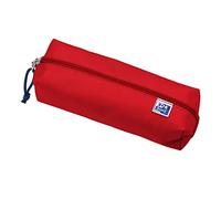 Oxford Federmäppchen aus Polyester, langlebig, rechteckig, groß, Rosso, 22x8x7cm, Astuccio