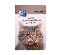 Oxford Funny Pets - Agenda scolastica giornaliera 2017-2018, 1 giorno per pagina, 352 pagine, 12 x 18 cm, motivo: topo [lingua italiana non garantita]