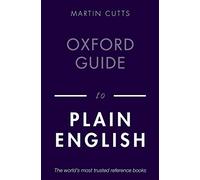 Martin Cutts Oxford Guide to Plain English (Tascabile)
