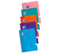 Oxford Hamelin Quaderni A4 Copertina In Plastica 80 Fogli Griglia 4x4