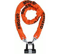 Oxford HD Loop Blocco a catena, arancione, Taglia 150 cm