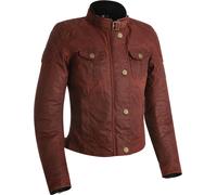 Oxford Holwell Wax-Cotton, giacca tessile donna 42 female Rosso Scuro