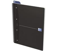 Oxford KarLi College Notepad A4 Squared and Ruled on One Page 70 Sheets