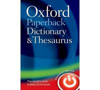 Oxford Languages Oxford Paperback Dictionary & Thesaurus (Tascabile)