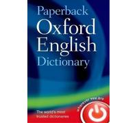 Oxford Languages Paperback Oxford English Dictionary (Tascabile)