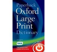 Oxford Languages Paperback Oxford Large Print Dictionary (Tascabile)