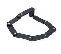 Oxford LinkLock CL - Lucchetto pieghevole compatto, 720 mm, colore: Nero